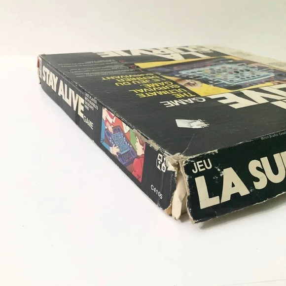 Vintage 70s MB Milton Bradley Stay Alive Board  Game Missing Instuctions - Picture 15 of 16